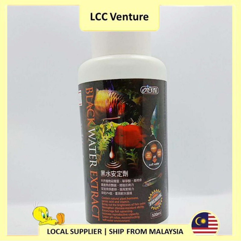 ISTA BLACK WATER EXTRACT Daun Ketapang Blackwater Betta Aquarium Water