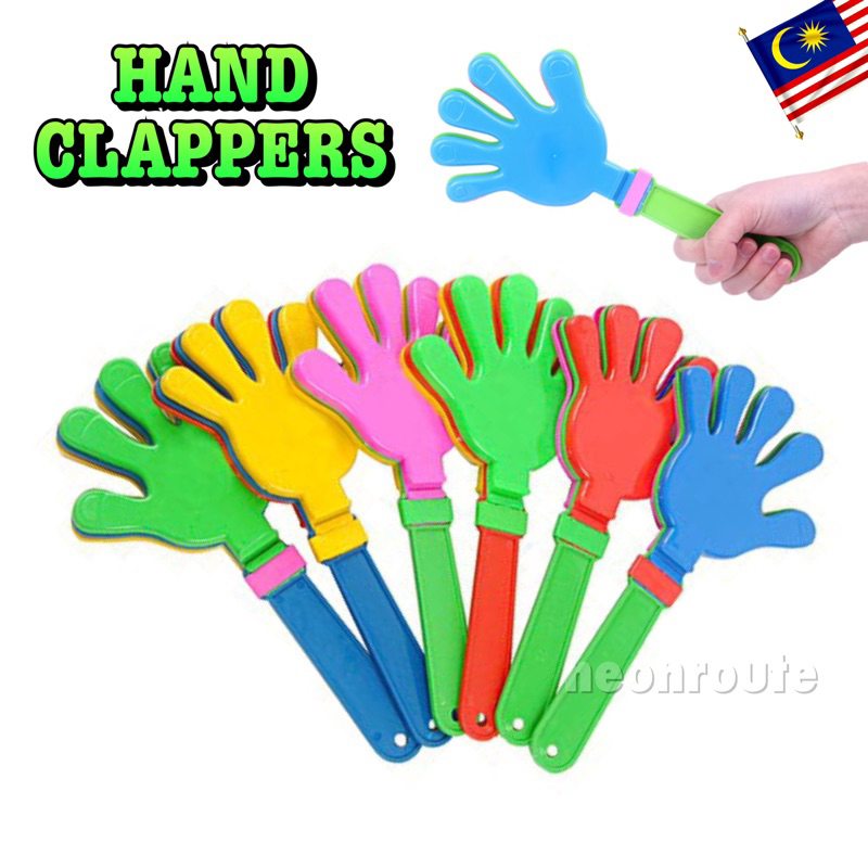 Hand Clapper Noise Makers for Cheering at Sports and Games | Shopee ...