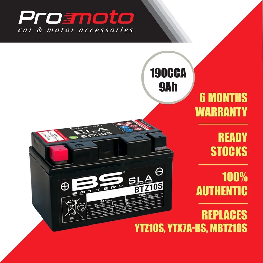 thumbnail image 2 of Marelli YTZ10S-BS Lithium Battery For MV Agusta Brutal R 910 (2006-2007) - 190 CCA 2 of 4