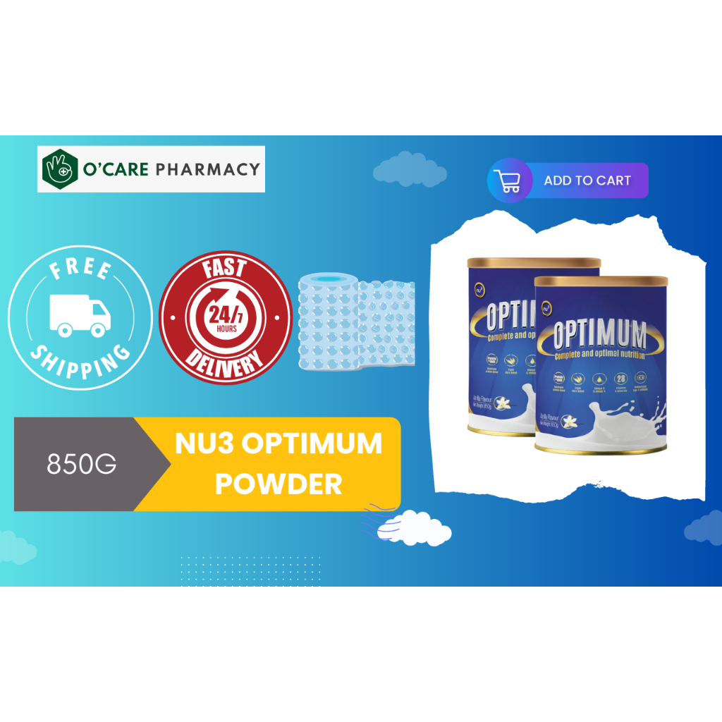 NU3 Optimum Collagen Milk 850g For Arthritis Pain Relief & Knee Pain
