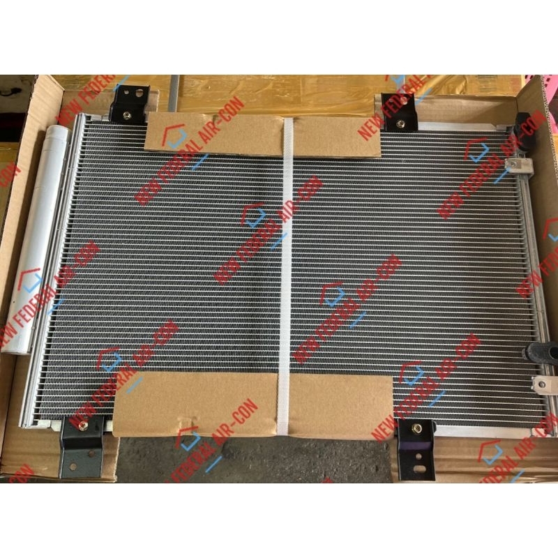 (ORIGINAL & 100 NEW UNIT) PROGANTI PERODUA ALZA AIRCOND CONDENSER WITH RECEIVER DRIER (6440