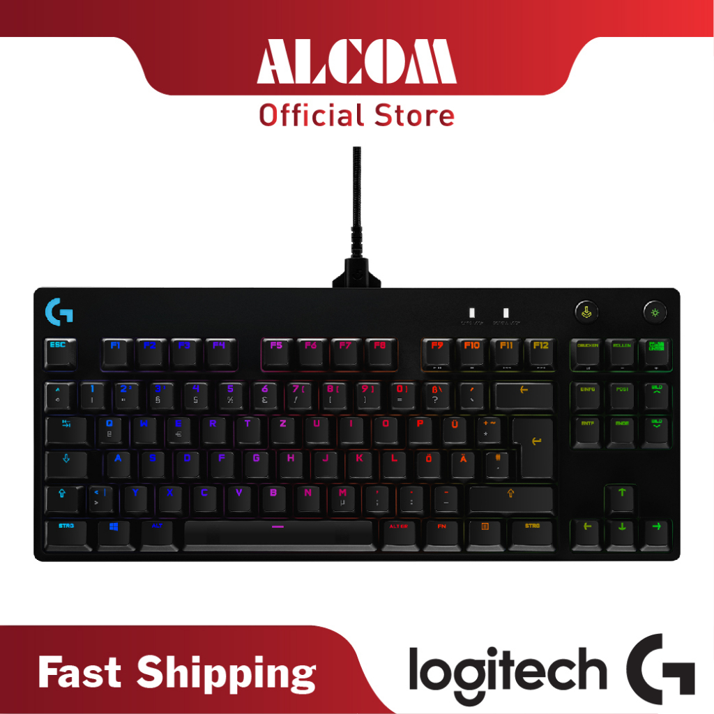 LOGITECH G PRO TKL Mechanical Gaming Keyboard with Ultra Portable ...