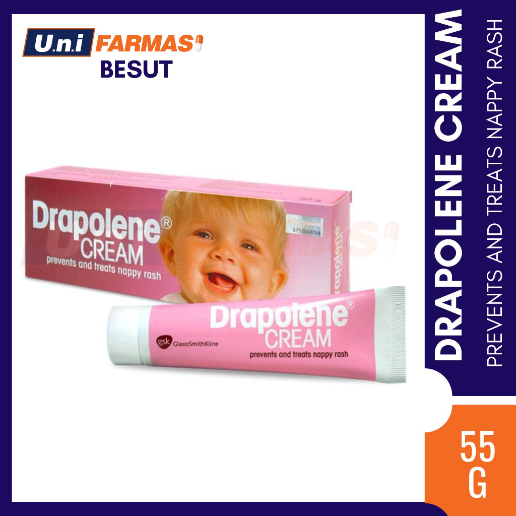 DRAPOLENE Cream nappy rash 55g For The Treatment And Prevention Of ...