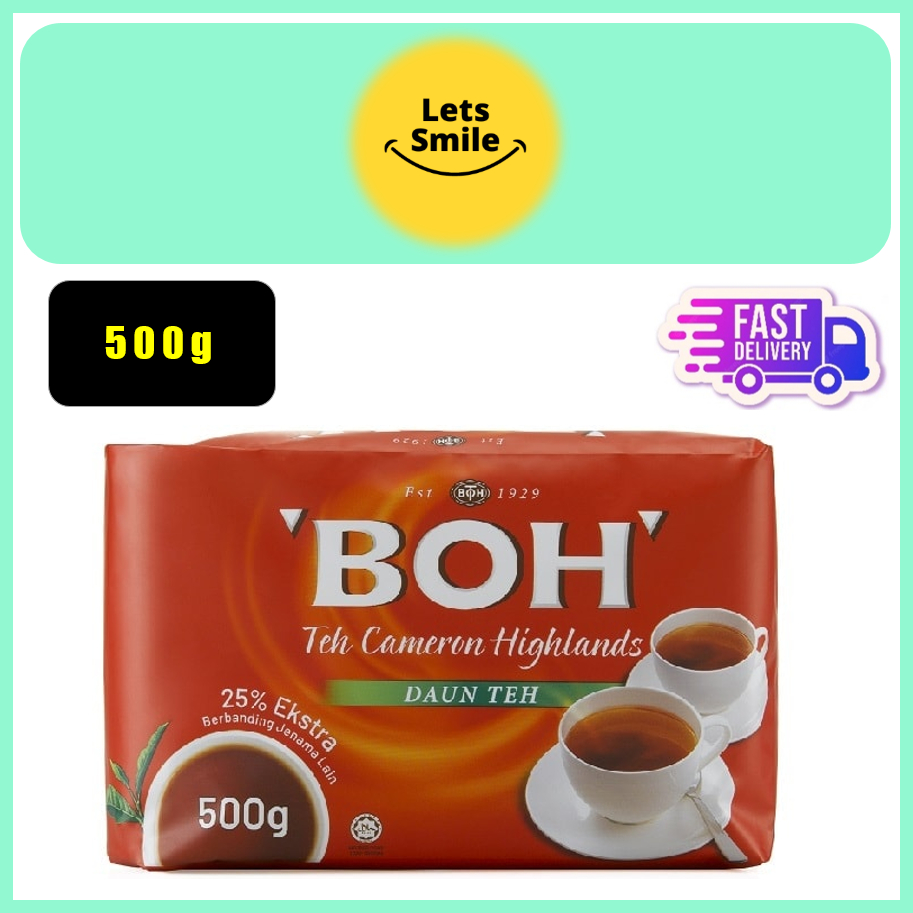 Boh Cameron Highlands Tea Tea Leaves Daun Teh 500g | Shopee Malaysia