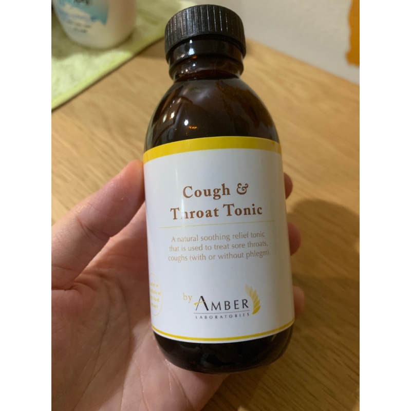 🔥HIGHLY effective 🔥 Cough & Throat Tonic 100ml - by Amber Pharmacy 🍃 ...