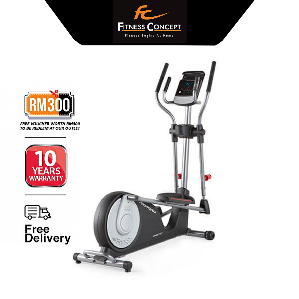 Fitness Concept Proform Ergostride Elliptical Shopee Malaysia