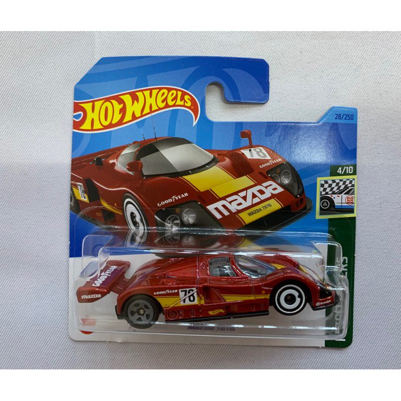 Hotwheels Mazda 787b Red (short Card ) 