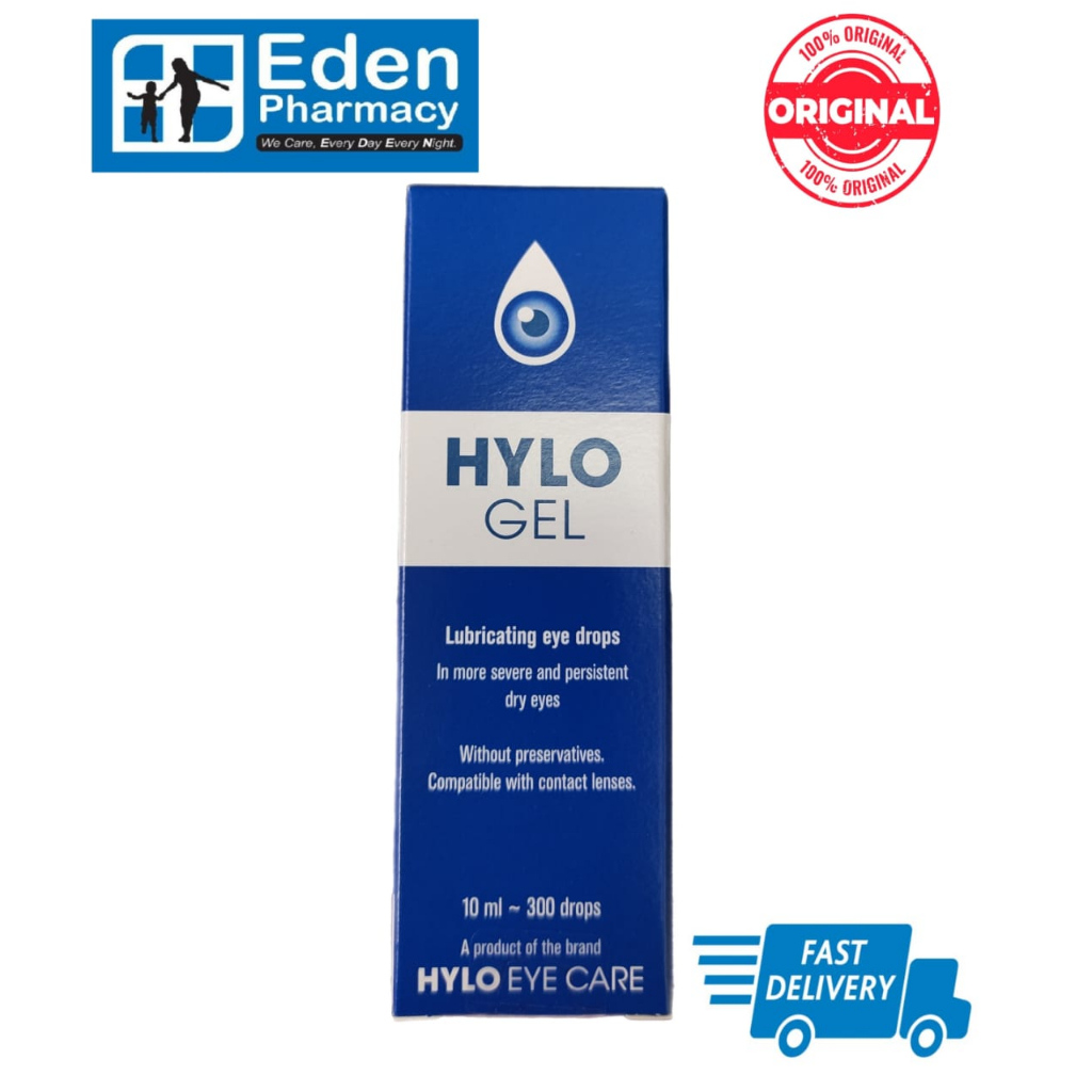 Hylo Gel Lubricating Eye Drops ( 10ml ) Shopee Malaysia