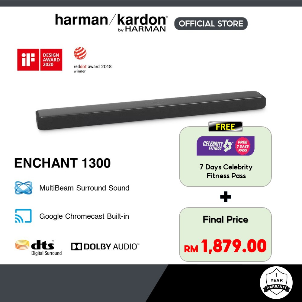 Harman Kardon Enchant 1300. All in One 13Channel Soundbar with