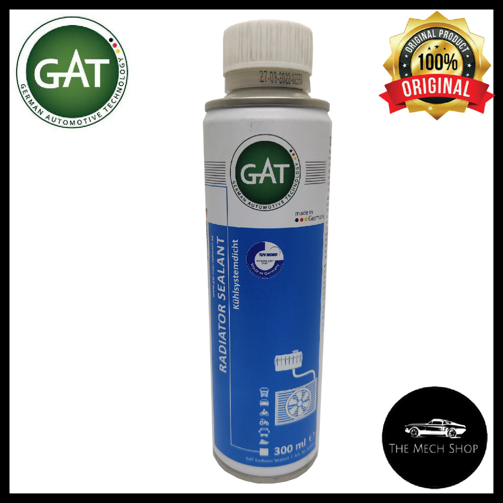 GAT Radiator Coolant Stop Leak Sealant 300ml Made in Germany | Shopee ...