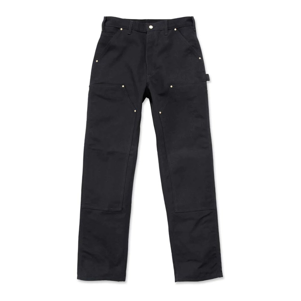 Carhartt B01 Loose Fit Firm Duck DoubleFront Utility Work Pant ( Black
