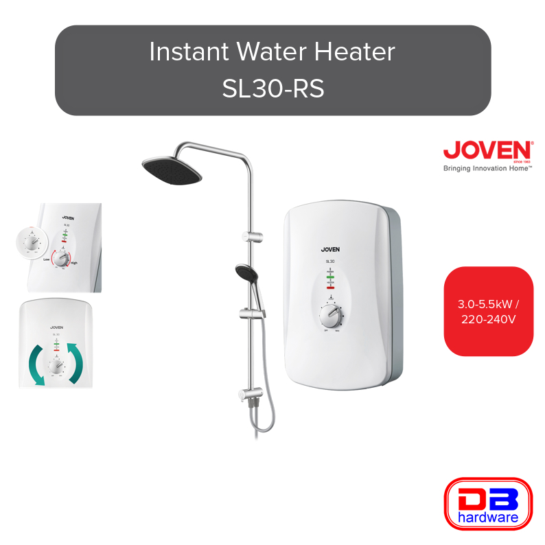 Joven Instant Water Heater SL30-RS | Shopee Malaysia