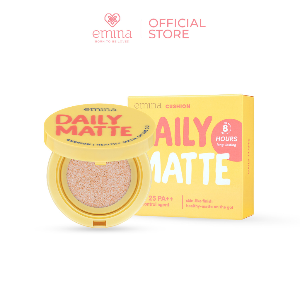 Malaysia Emina Daily Matte Cushion 15 g Shopee Malaysia
