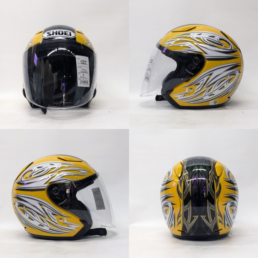 HELMET SHOEI J-STREAM POLARIS | Shopee Malaysia