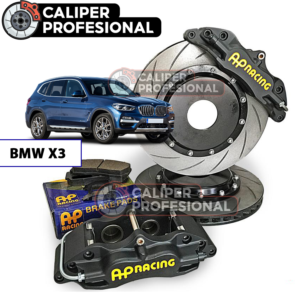 AP Racing Brake Caliper Kit 4Pot CP5200 BMW X3 (17'' RIM / 330MM) Shopee Malaysia
