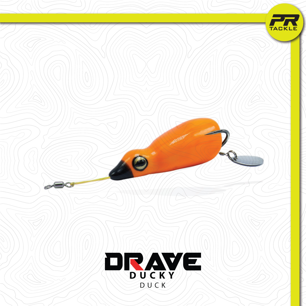 duck jr fishing lure Ducky Junior Topwater | Effective Bass Bait For open water fishing Fishing a Duck Lure for