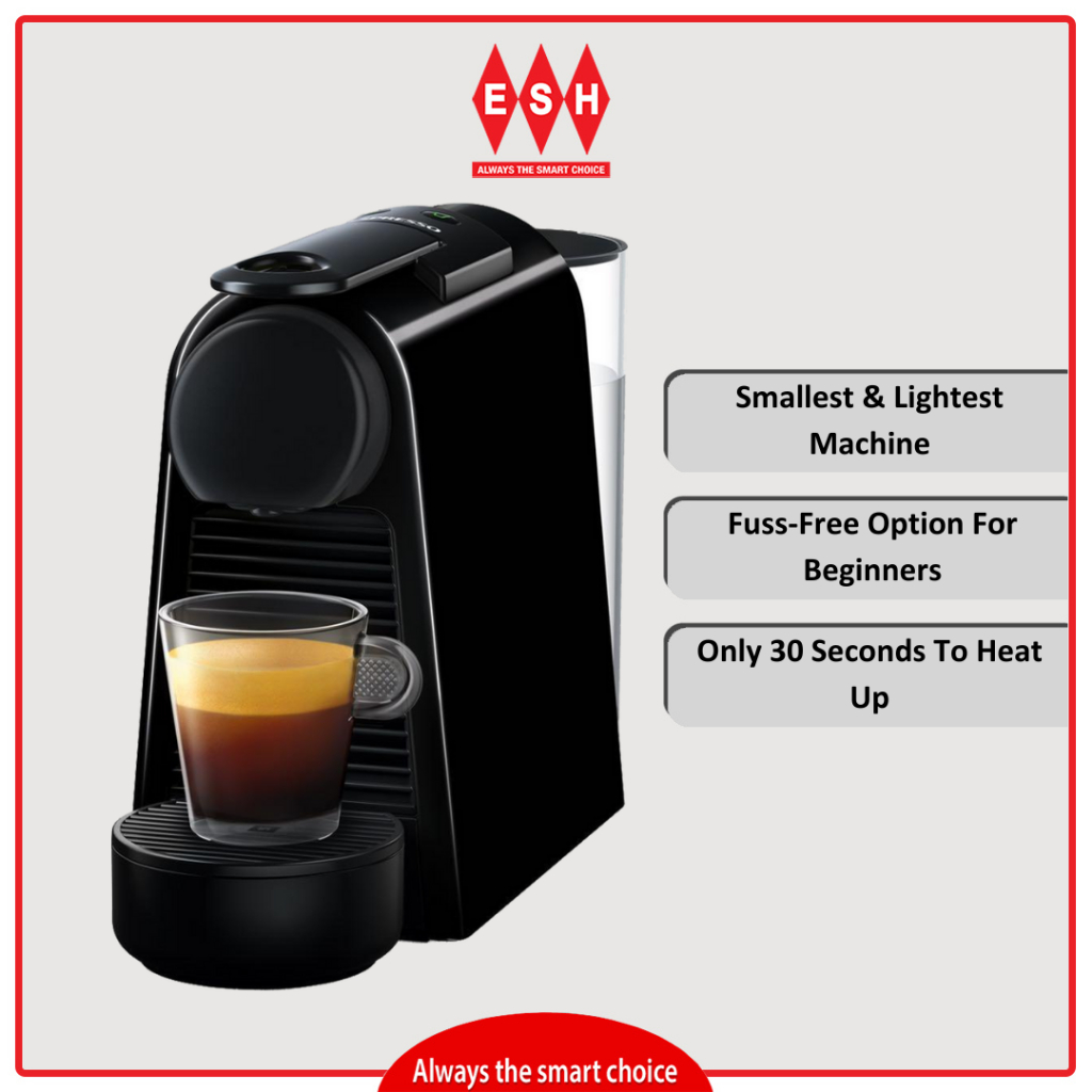 Nespresso Essenza Mini D30 (Piano Black) Coffee Machine Shopee Malaysia