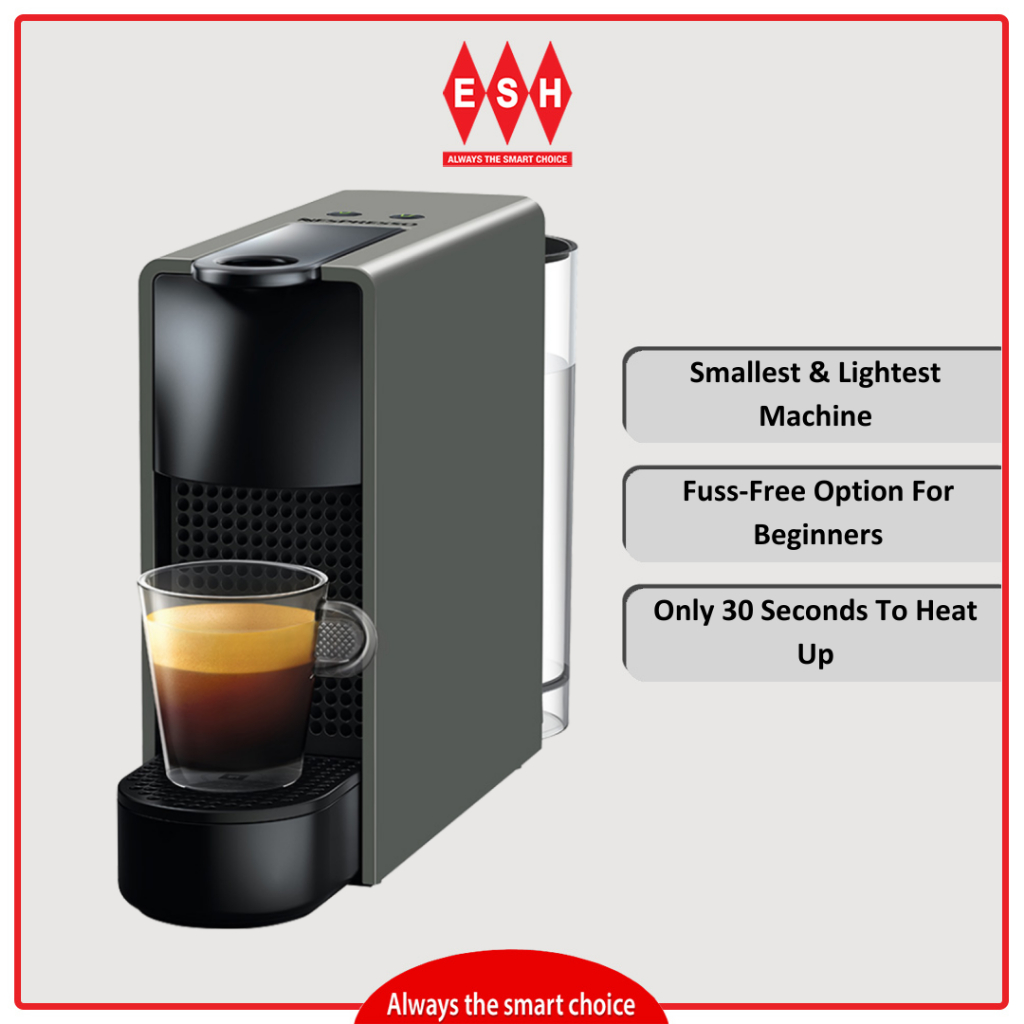 Nespresso Essenza Mini C30 (Intense Grey) Coffee Machine | Shopee Malaysia