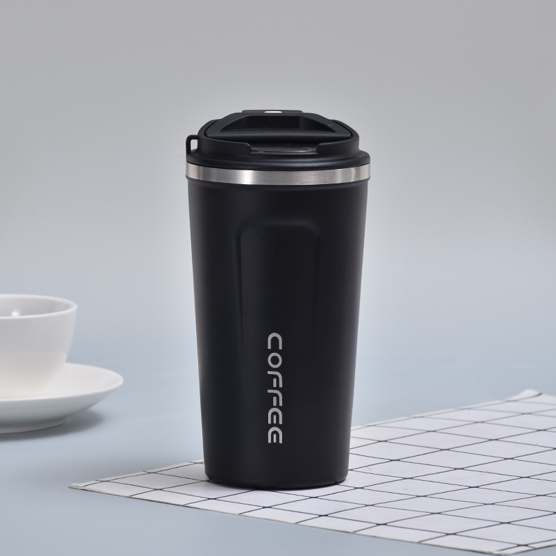 Portable Digital Coffee Mug Stainless Steel 510ML Travel Tumbler ...