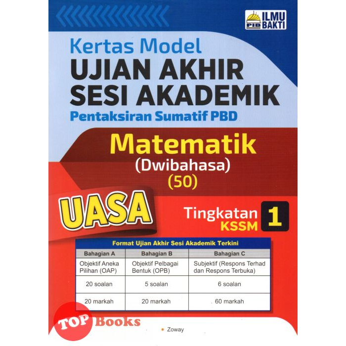 [TOPBOOKS Ilmu Bakti] Kertas Model UASA Pentaksiran Sumatif PBD ...