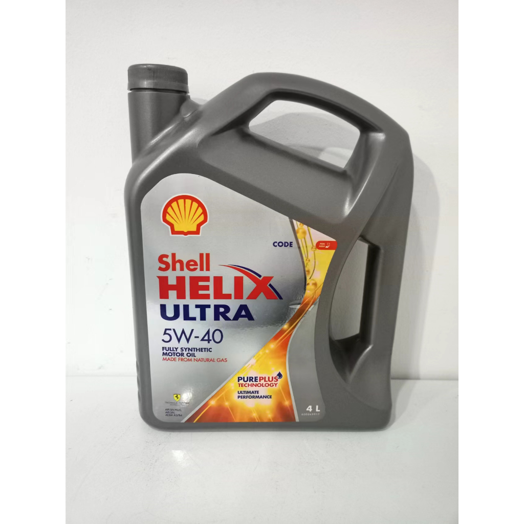 Shell Helix Ultra 5W40 Fully Synthetic Engine Oil 4L | Shopee Malaysia