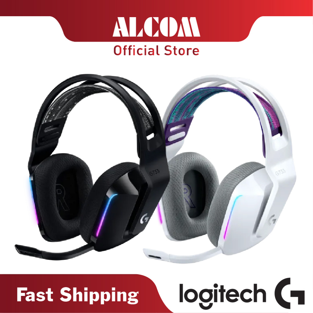 LOGITECH G733 Gaming Headset with Lightspeed Wireless, Detachable Mic