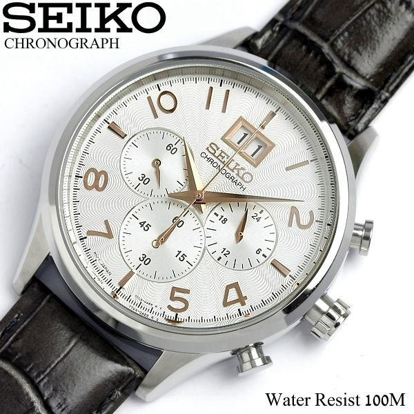 Seiko Neo Classic Chronograph SPC087P1 Men s Watch Shopee Malaysia