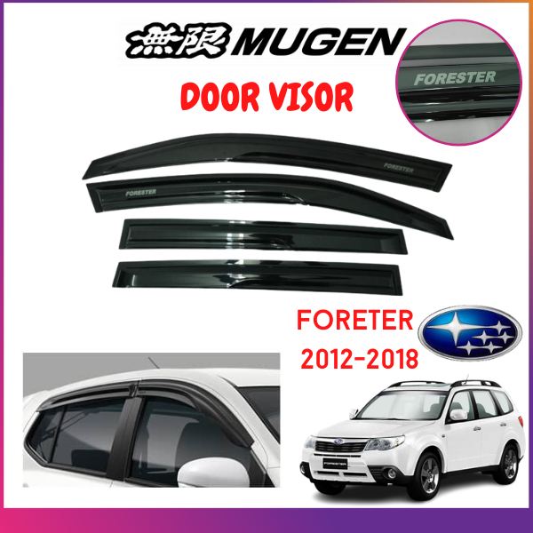 SUBARU FORESTER 20122018 High Quality Mugen Door Visor Air Press