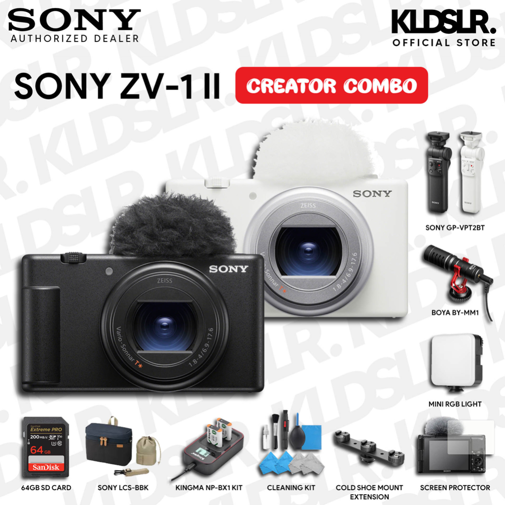 Sony Digital Camera ZV1 II / ZV1II / ZV1 Mark II / ZV1 Mark 2 Vlog