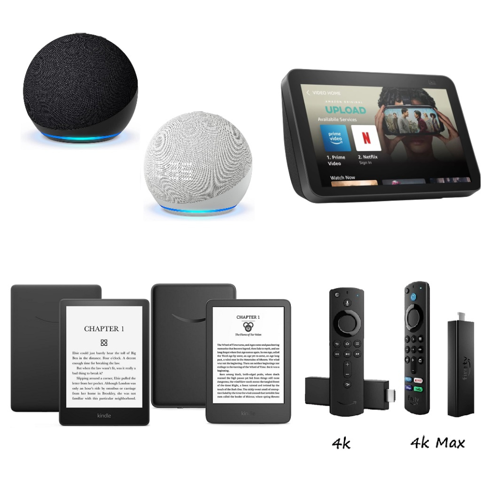 (Lowest Price) Amazon Device, Echo Dot 4th & 5th generation, Echo Show