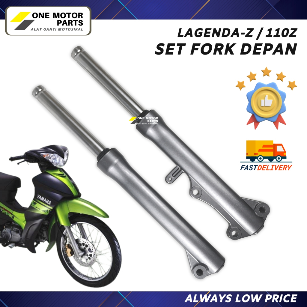 YAMAHA LAGENDA 110Z / 110ZR STANDARD SET FORK SHOCK DEPAN ABSORBER