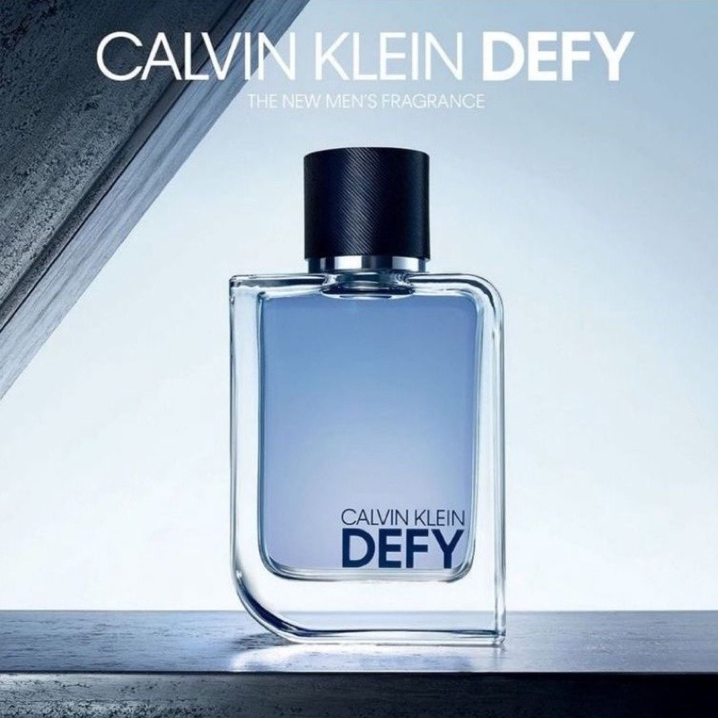 ORIGINAL Calvin Klein Defy Eau De Parfum 100ML EDP | Shopee Malaysia