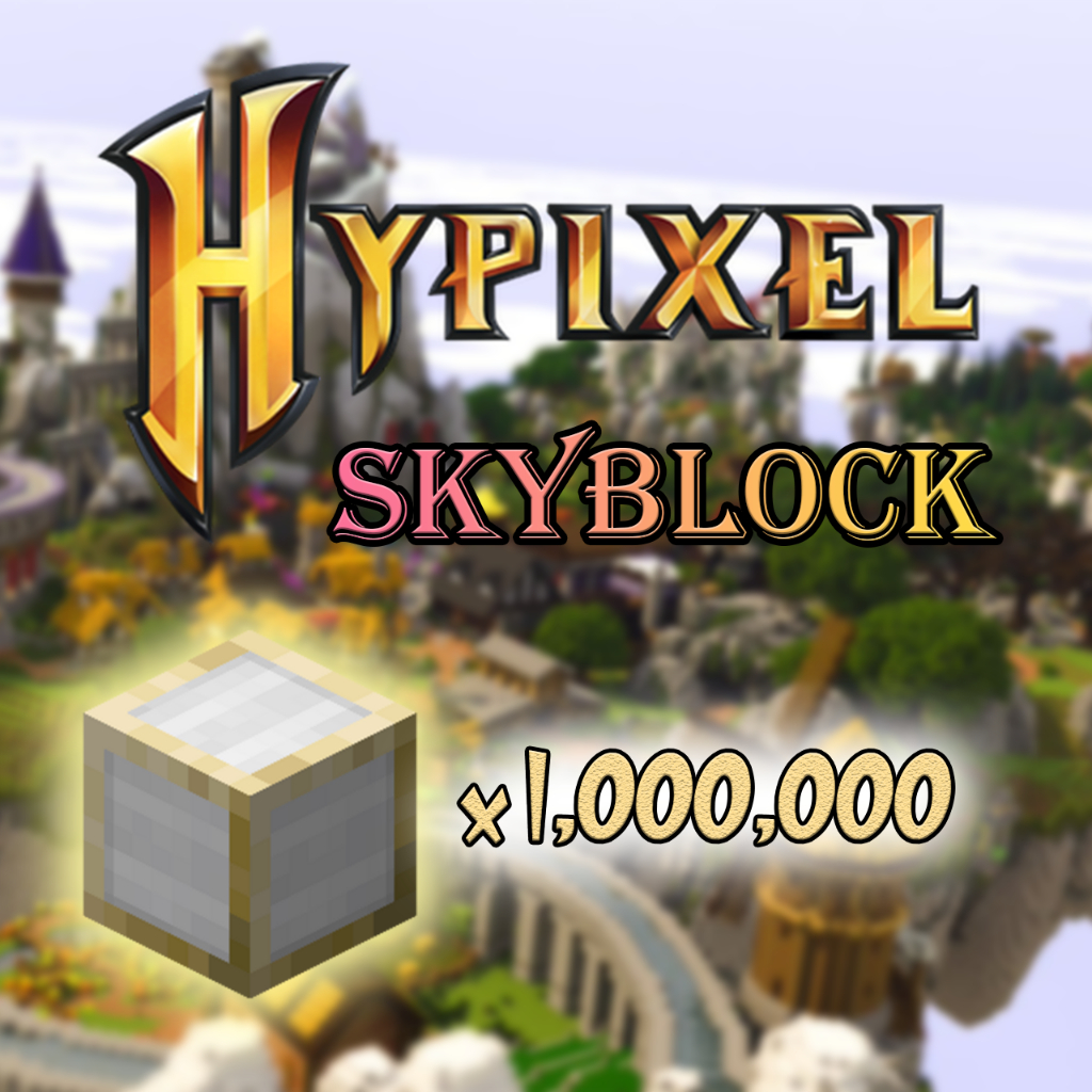 [CHEAPEST] Hypixel SkyBlock Coins 1 MILLION INSTANT DELIVERY Shopee