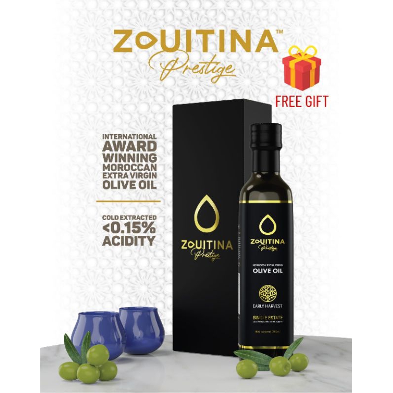 [RM0 Free Shipping] Zouitina Extra Virgin Olive Oil Minyak Zaitun