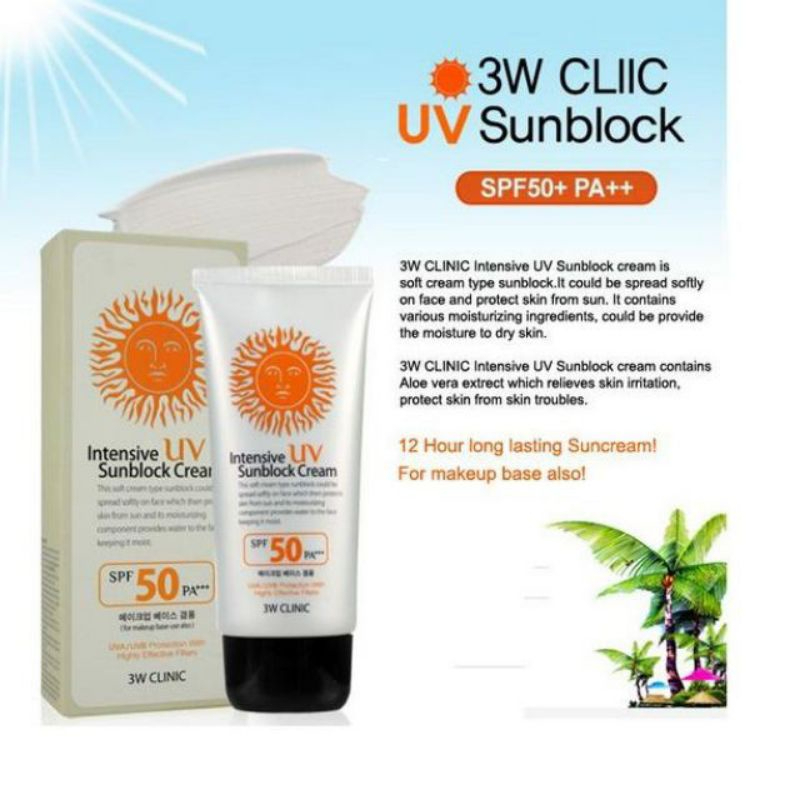 Intensive UV sun block Cream Shopee Malaysia