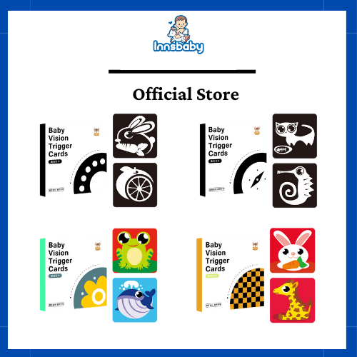 Baby flash card Baby Visual Stimulus Card Baby Black White Cards Baby  Learning Card