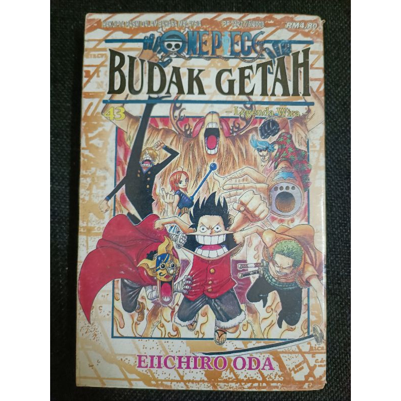 [Preloved] Komik Terpakai One Piece Budak Getah Bahasa Melayu | Comics ...