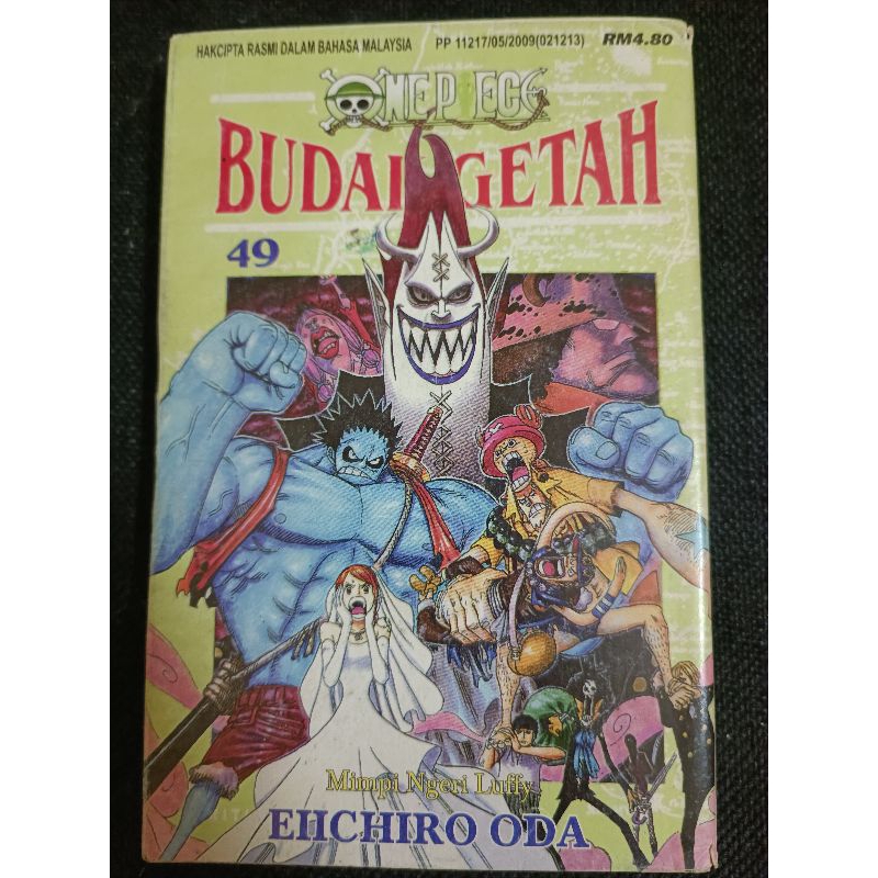 [Preloved] Komik Terpakai One Piece Budak Getah Bahasa Melayu | Comics ...