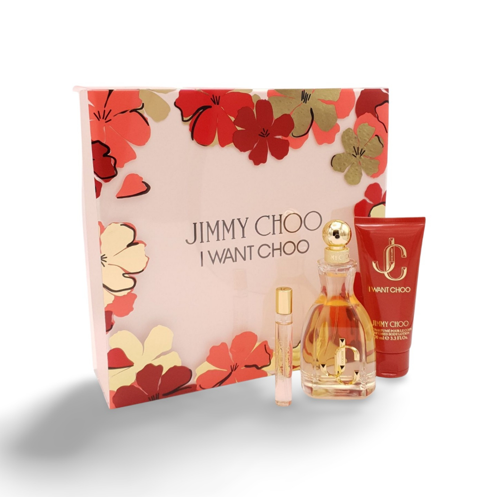 Jimmy choo 100ml edp cheap gift set