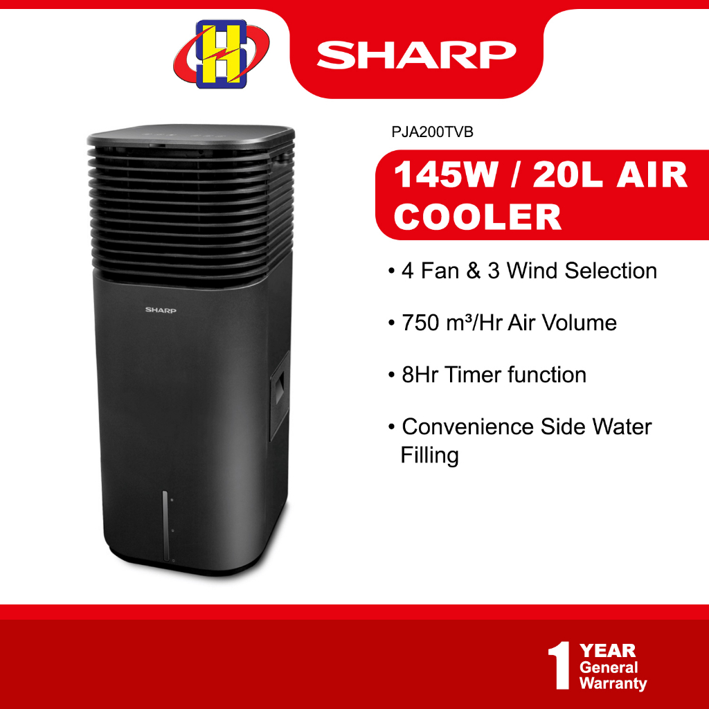 Sharp air best sale cooler pja200tvb