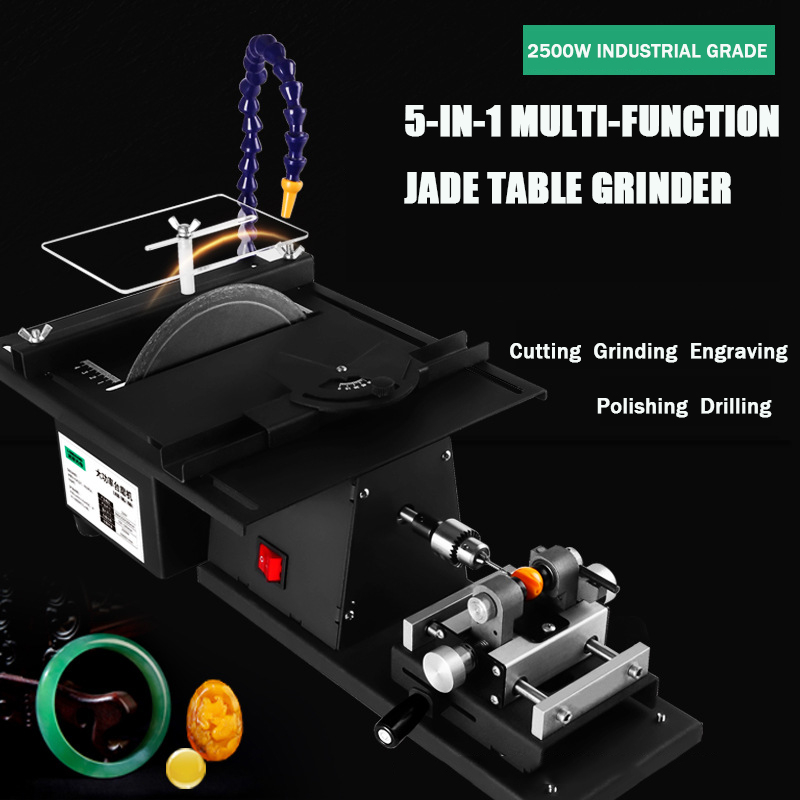 2500W Mini Table Saw Multifunction Jade Grinding Cutting All -in- 1 ...
