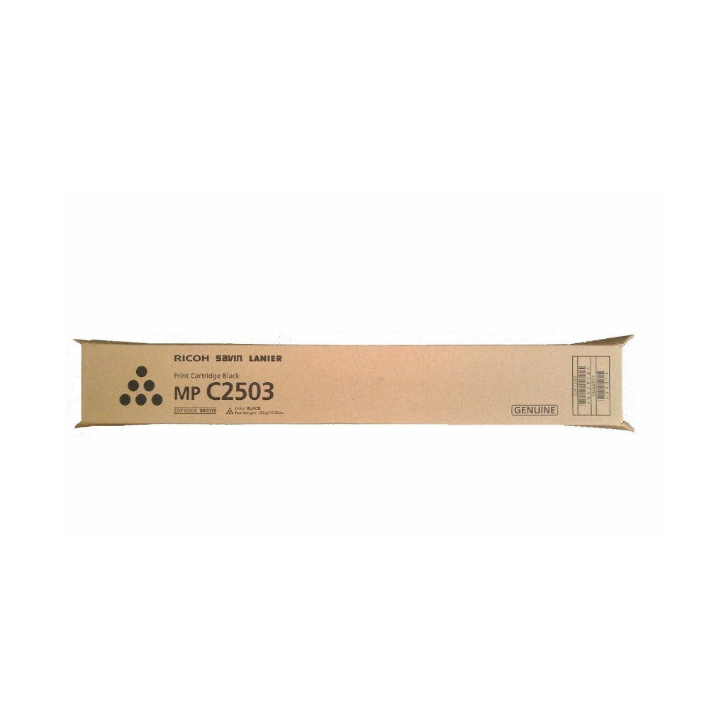 Ricoh Cartridge MP C2503S (Genuine) Black EDP Code 841932 MPC2503S ...