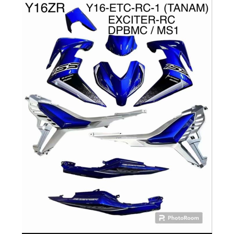 NEW ARRIVAL (TANAM) Y16ZR (EXCITERRC) COVER SET Y16ECTRC1 DPBMC