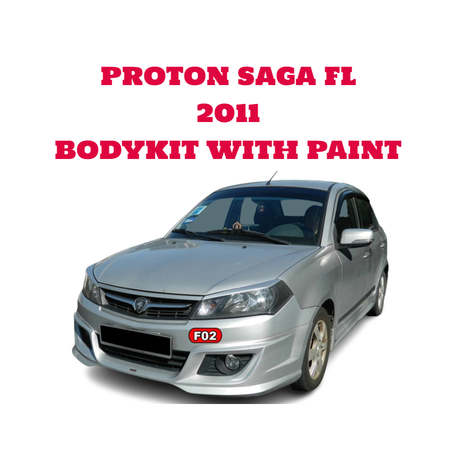 Proton Saga FL 2011 FRP Bodykit with Metallic Colour | Shopee Malaysia
