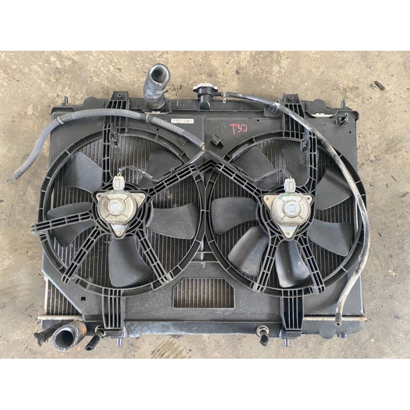 Nissan X-Trail Radiator With Motor Fan Set For T30 QR20 | Shopee Malaysia