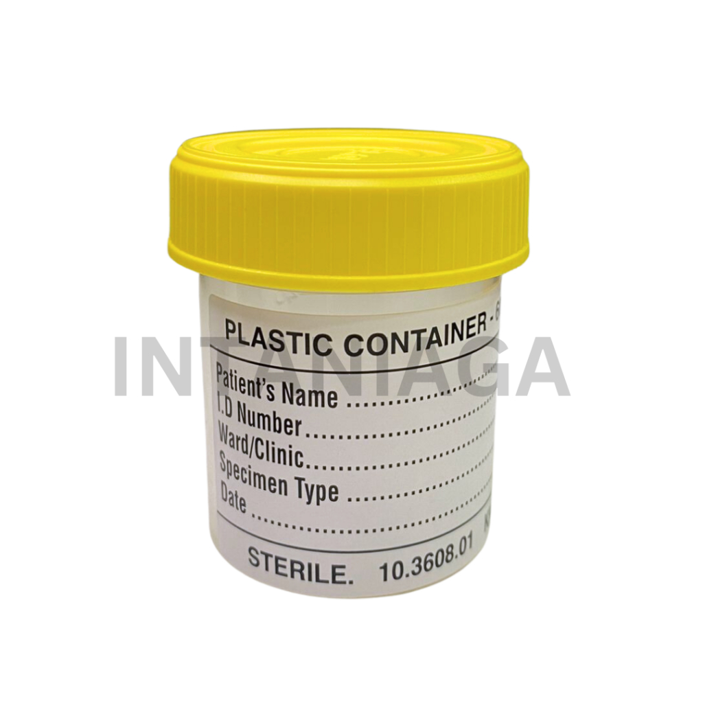 INSPEK, Specimen Container (Urine Bottle), Sterile, Size 60 ml 20 pcs