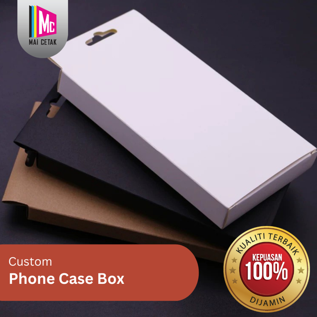 Low Price Custom Gift Phone Case Box Custom Size Shopee