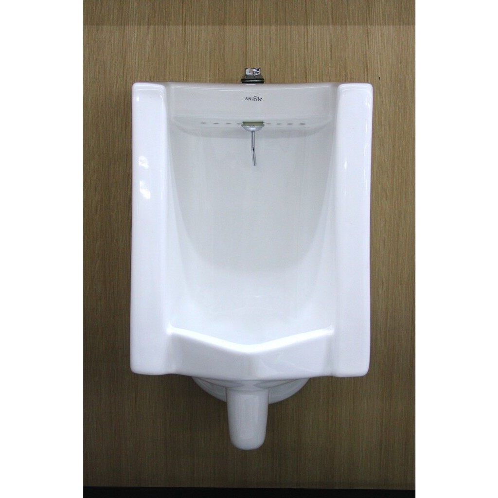 BRAVAT INNO SERICITE WALL HUNG URINAL BOWL URINAL BRACKET C/W INTEGRAL