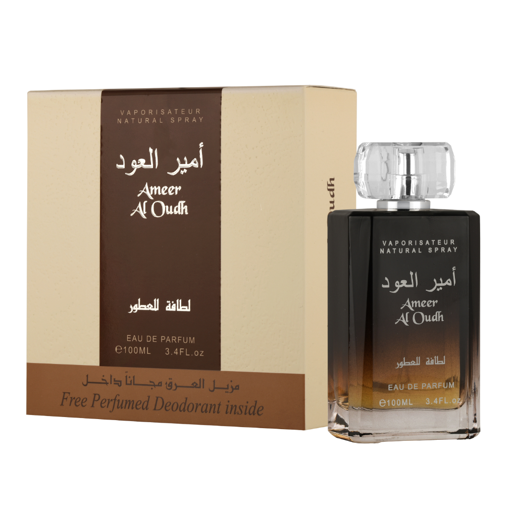 Lattafa Ameer Al Oud Atar EDP Spray Perfume 100ML [Ready Stock