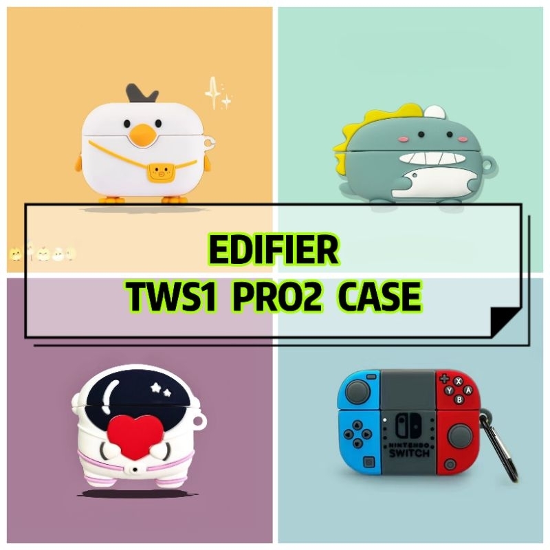 Edifier TWS1 PRO2 Case Protective Shell Soft Silicone Case Cute Cartoon Edifier Tws1 Pro 2 Case